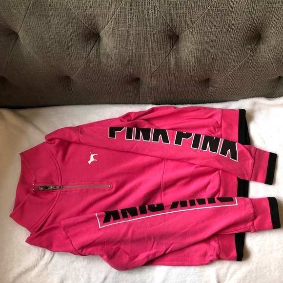 PINK half zip - Picture 1 of 4